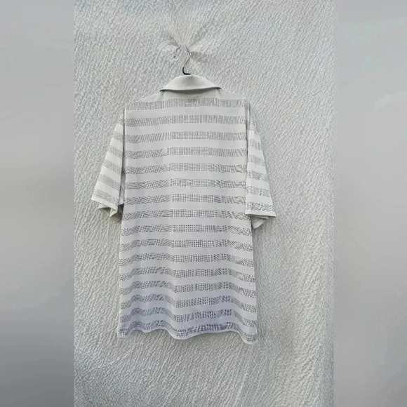 Adidas Men's Climacool Gradient Stripe 2015 U.S. Opening Golf Polo Shirt XL - Picture 2 of 5